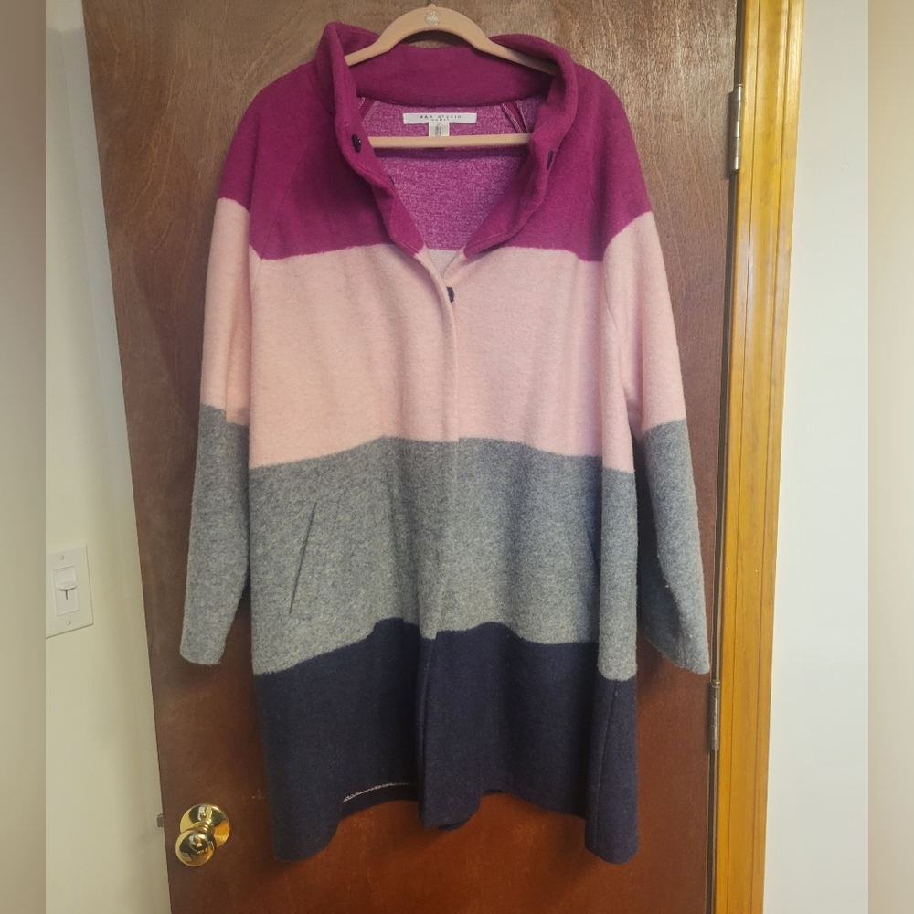 EUC wool blend overcoat